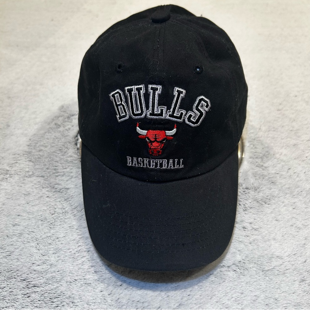 Black Chicago Bulls Basketball Cap